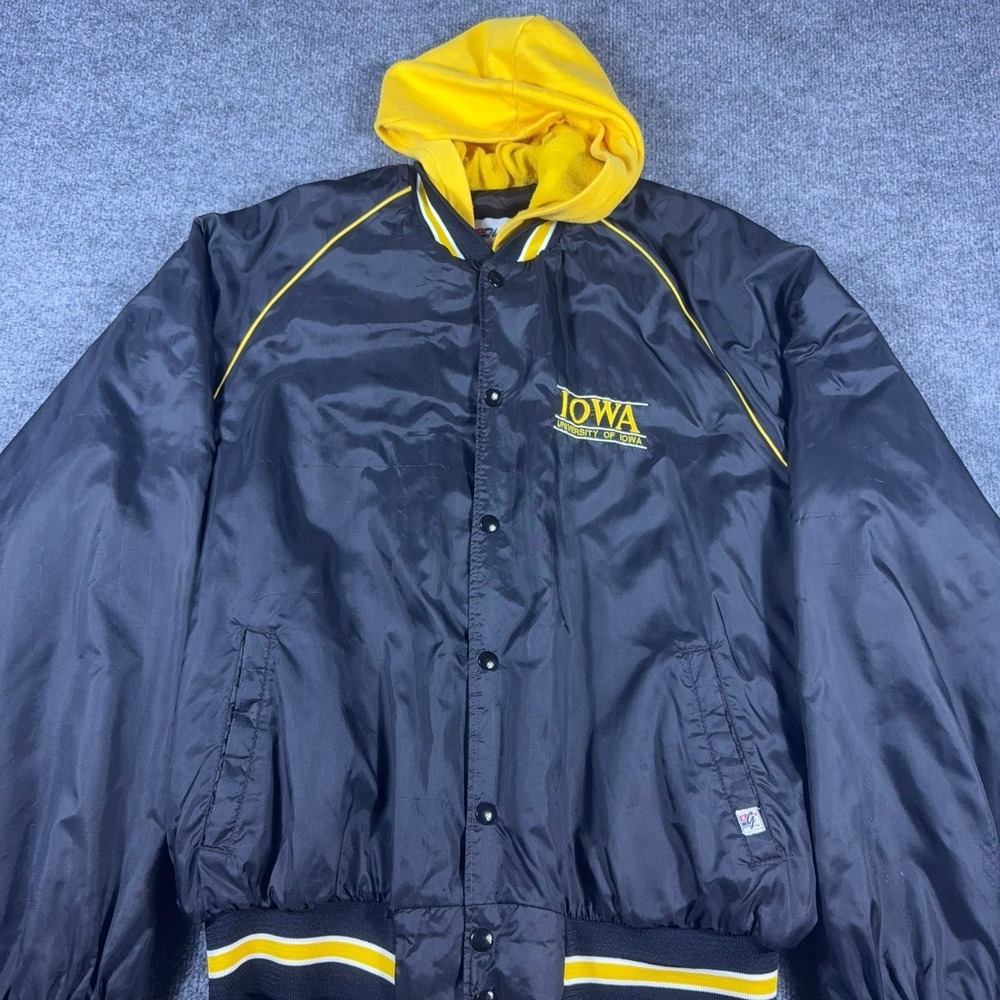 Vintage University of Iowa Hawkeyes Jacket Mens XL